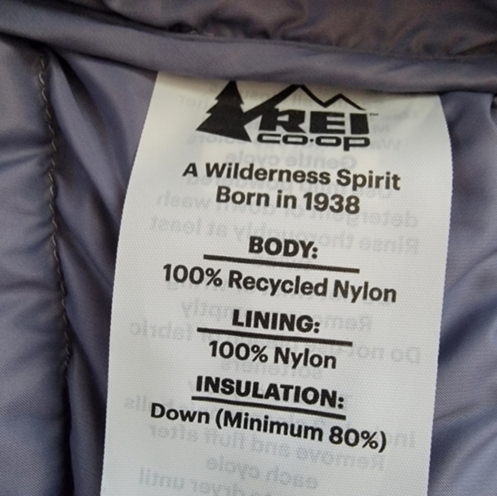 REI Co-op 650 Down Puffer Jacket‎ Women's XS Blue Lightweight Insulated - Picture 7 of 11